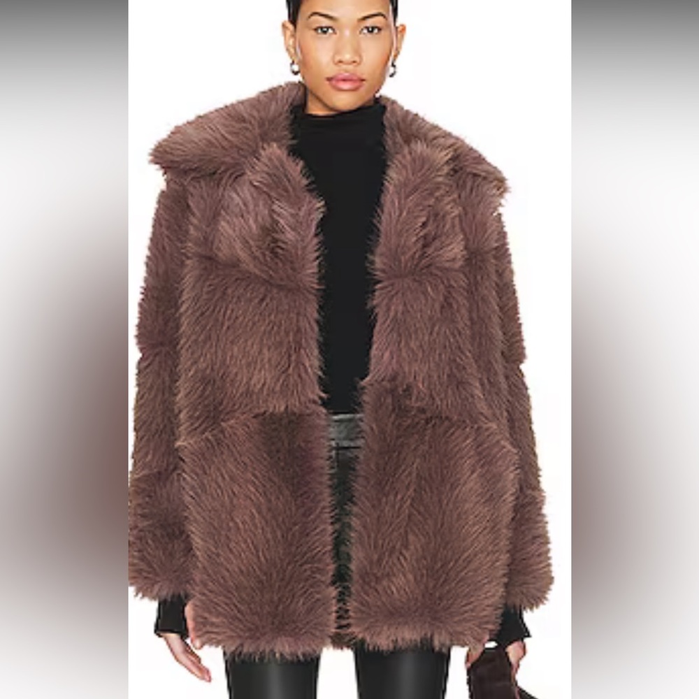ASTR fur jacket